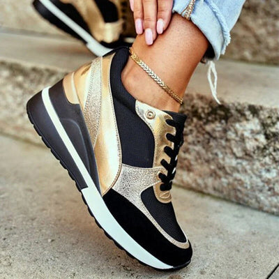 Zavando – Stylische Keil-Sneaker