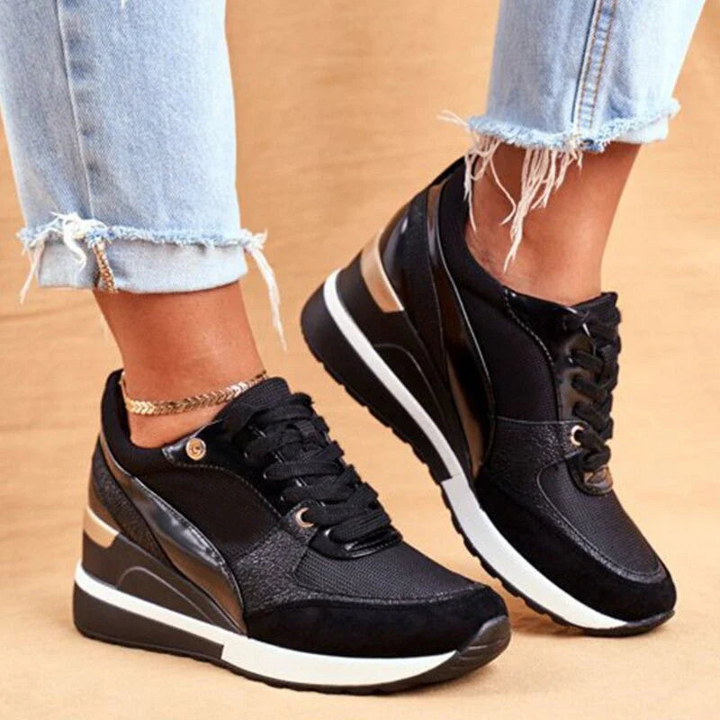 Zavando – Stylische Keil-Sneaker