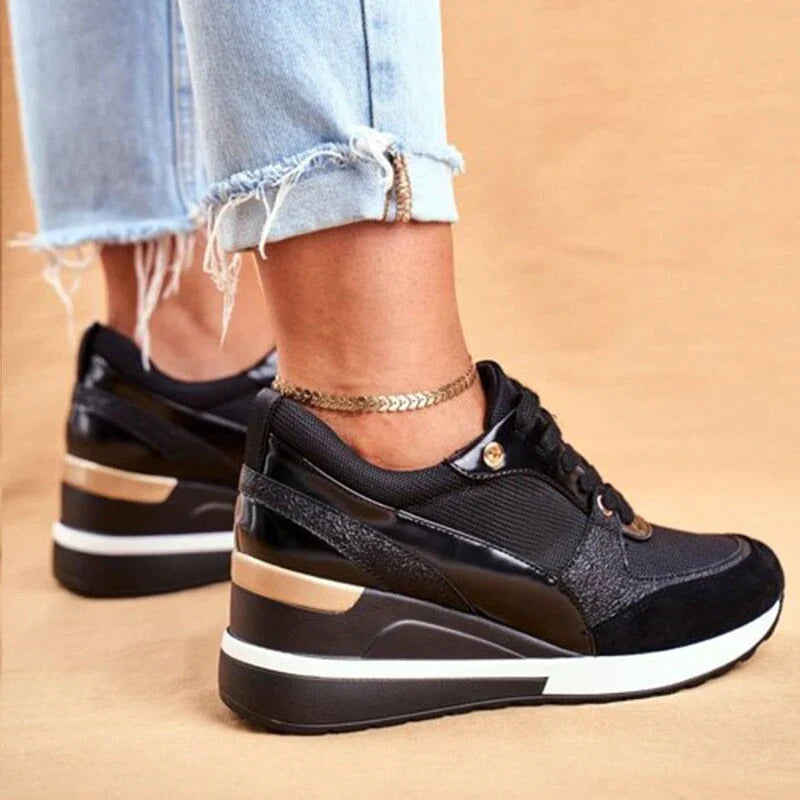 Zavando – Stylische Keil-Sneaker