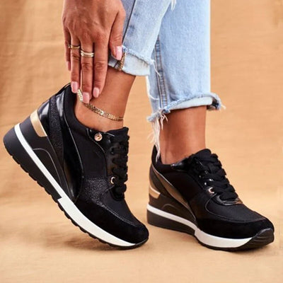Zavando – Stylische Keil-Sneaker