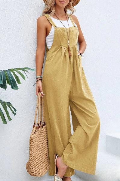 Zavando – Stylischer Overall mit weitem Bein