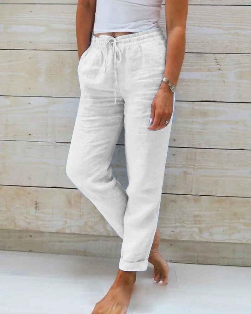 Zavando | Damen Lockere Hosen | Bequeme