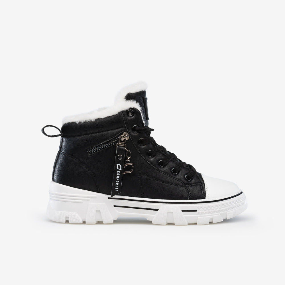 Zavando – Damen Kuschelstiefel