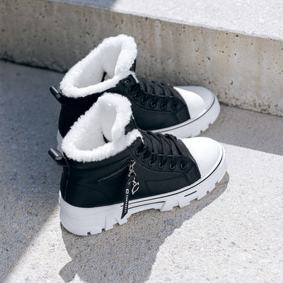 Zavando – Damen Kuschelstiefel