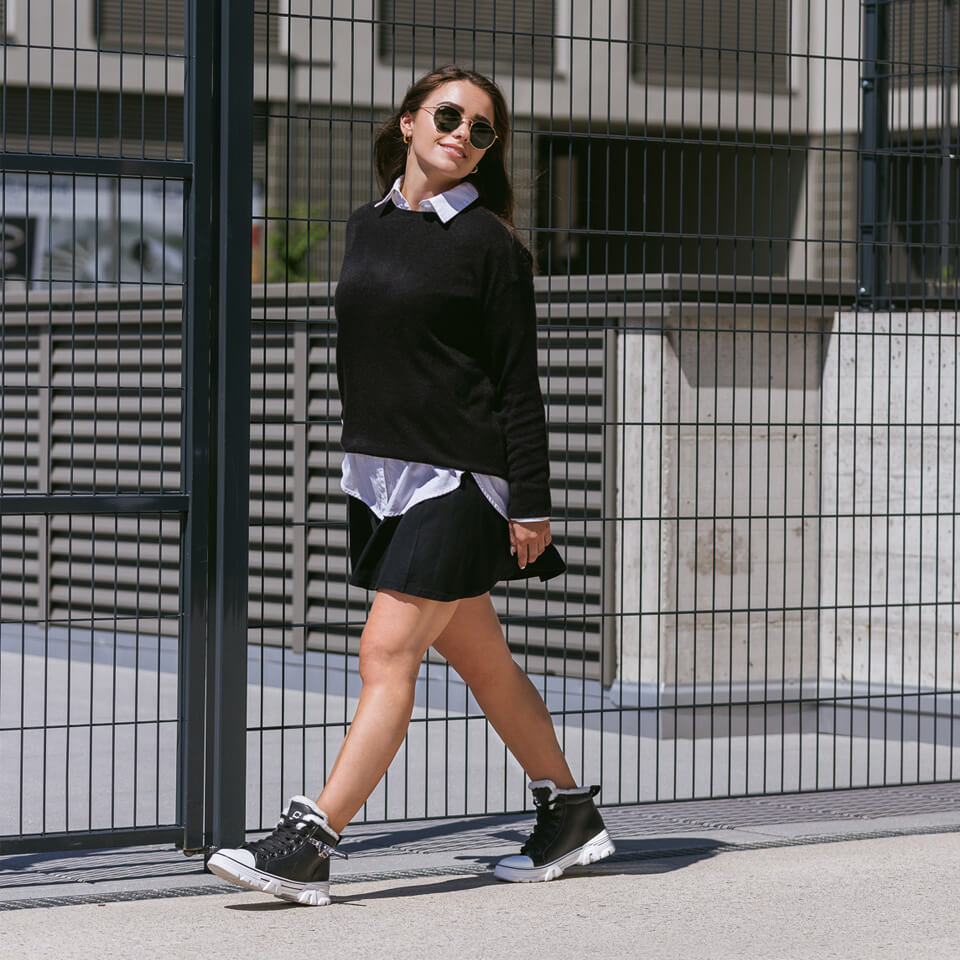 Zavando – Damen Kuschelstiefel