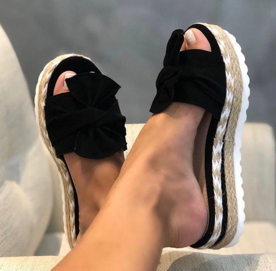Zavando – Orthopädische Sandalen mit Schleifen-Design