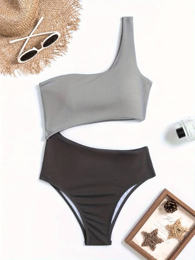 Zavando – Stylisches und sexy One-Shoulder-Bikini-Set