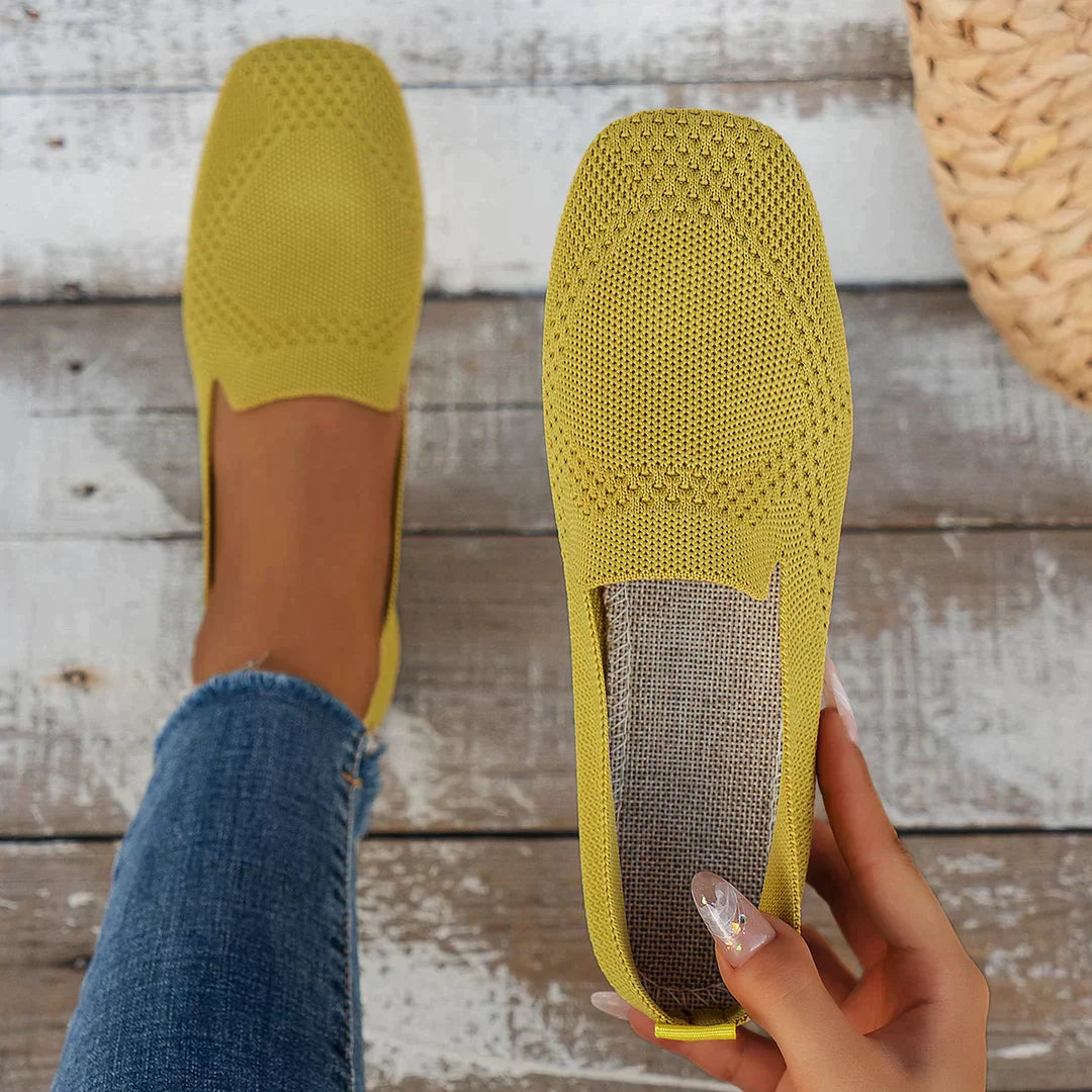 Zavando – Luxus Rutschfeste Ballerinas für Damen mit Atmungsaktiven Komfort