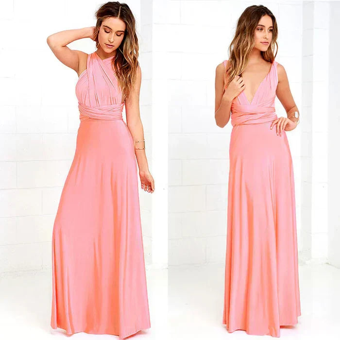 Zavando – Vielseitiges Infinity-Maxikleid