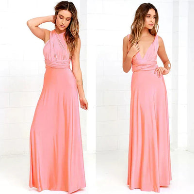 Zavando – Vielseitiges Infinity-Maxikleid