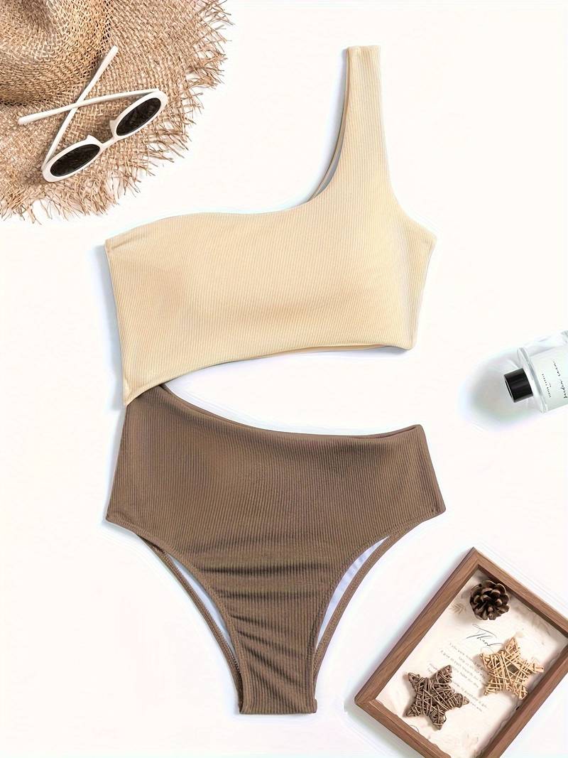 Zavando – Stylisches und sexy One-Shoulder-Bikini-Set