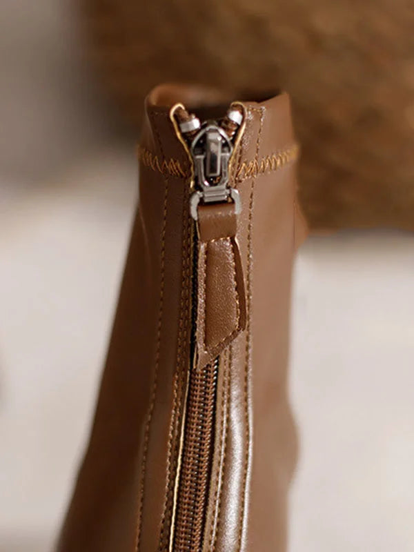 Klassische Stiefel Für Damen | Mit Reissverschluss