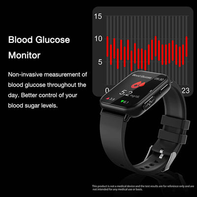 TK10 Smart Watch Neue EKG Blutzucker Herzfrequenz Blutdruck Schlafüberwachung Wetter Nachrichten Sport