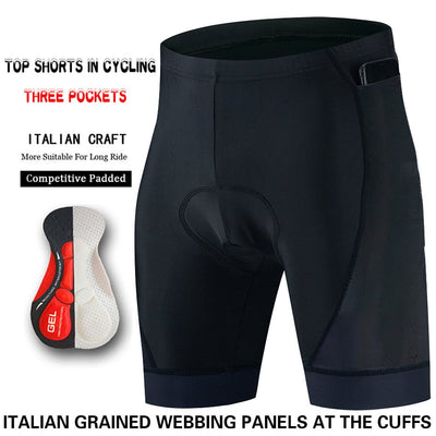 Radsport Silikon Gepolsterte Schnell-Trocknende Radsport Shorts