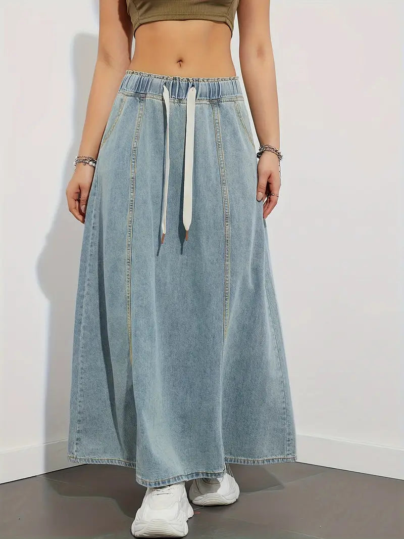 Zavando – Maxi-Jeansrock