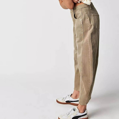 Zavando | Damen Weite Jeans | Baggy
