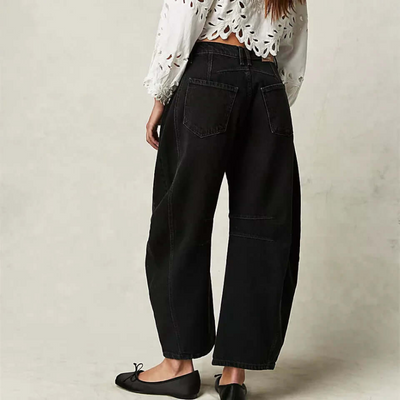 Zavando | Damen Weite Jeans | Baggy