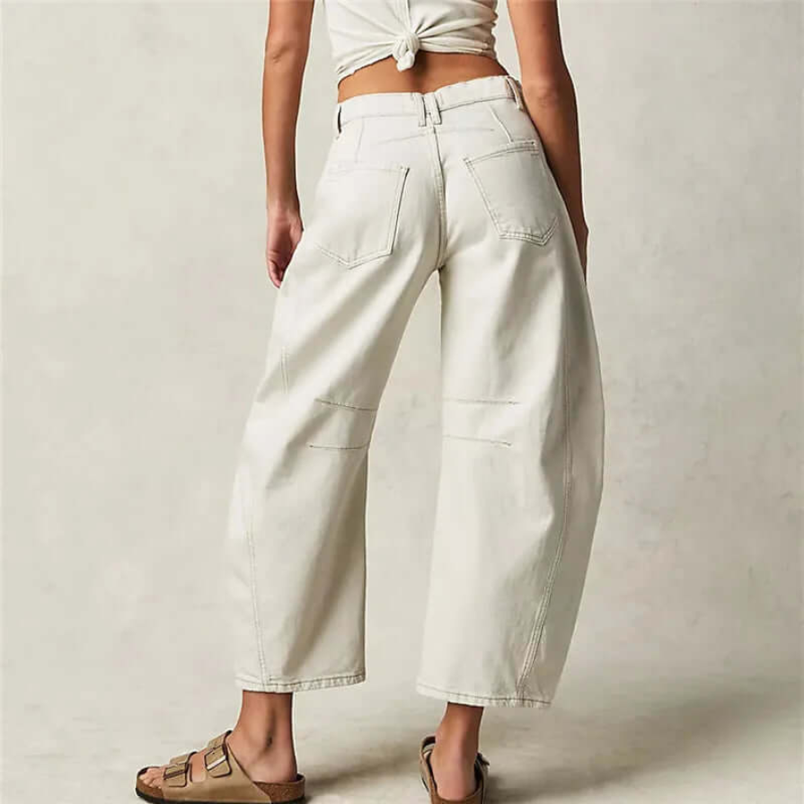 Zavando | Damen Weite Jeans | Baggy