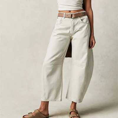 Zavando | Damen Weite Jeans | Baggy