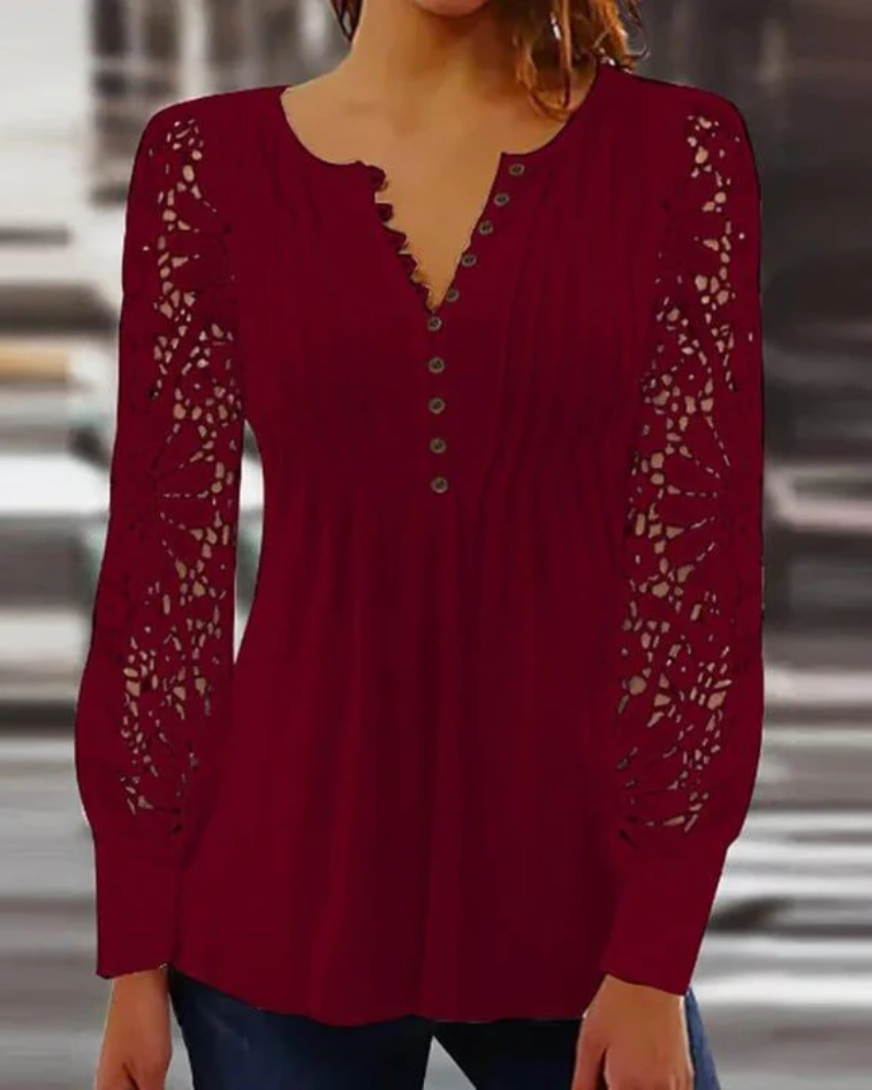 Zavando | Damen Elegant Oberteil | Schicken