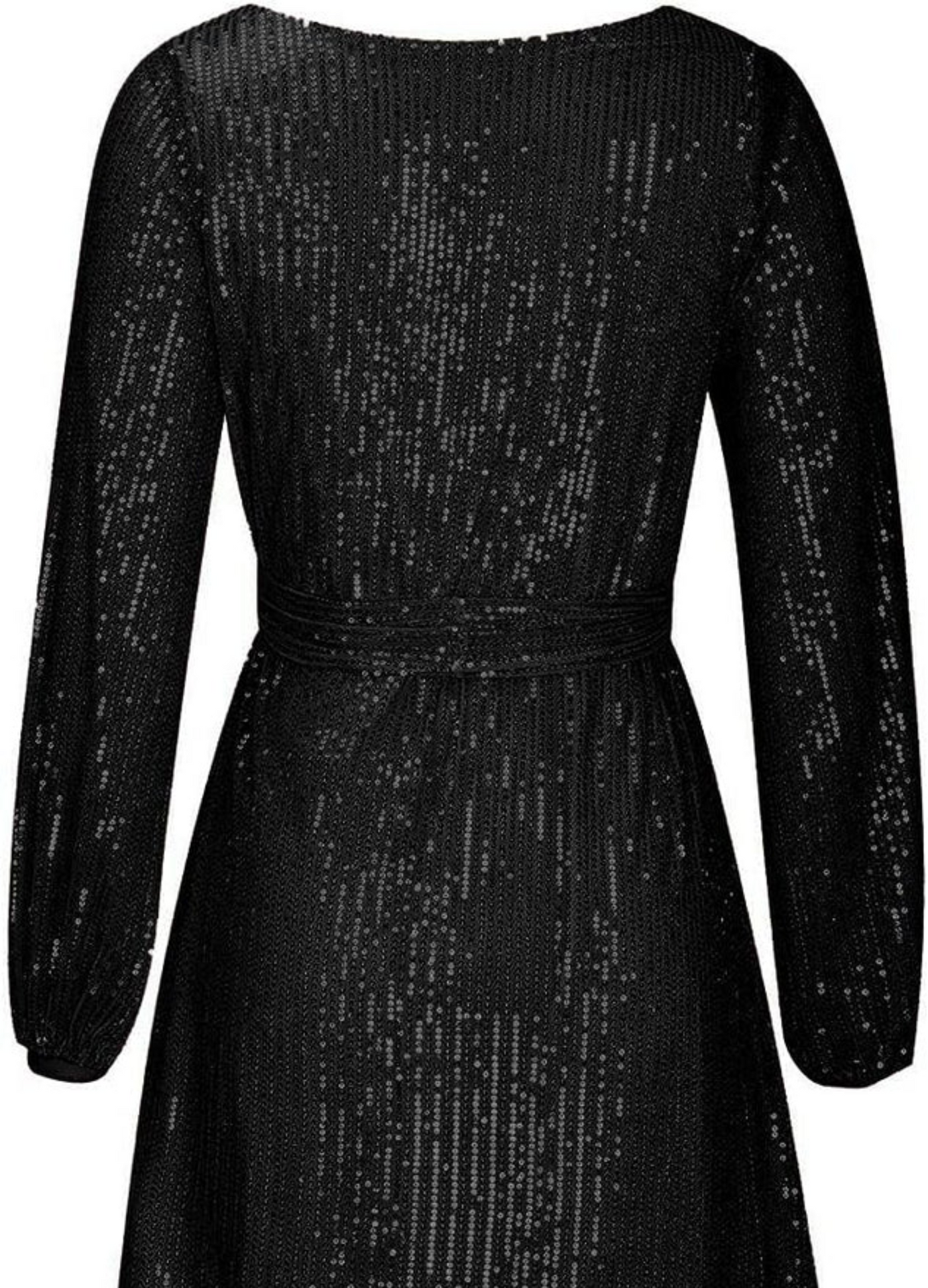 Zavando | Damen Elegante Paillettenkleid | Mini