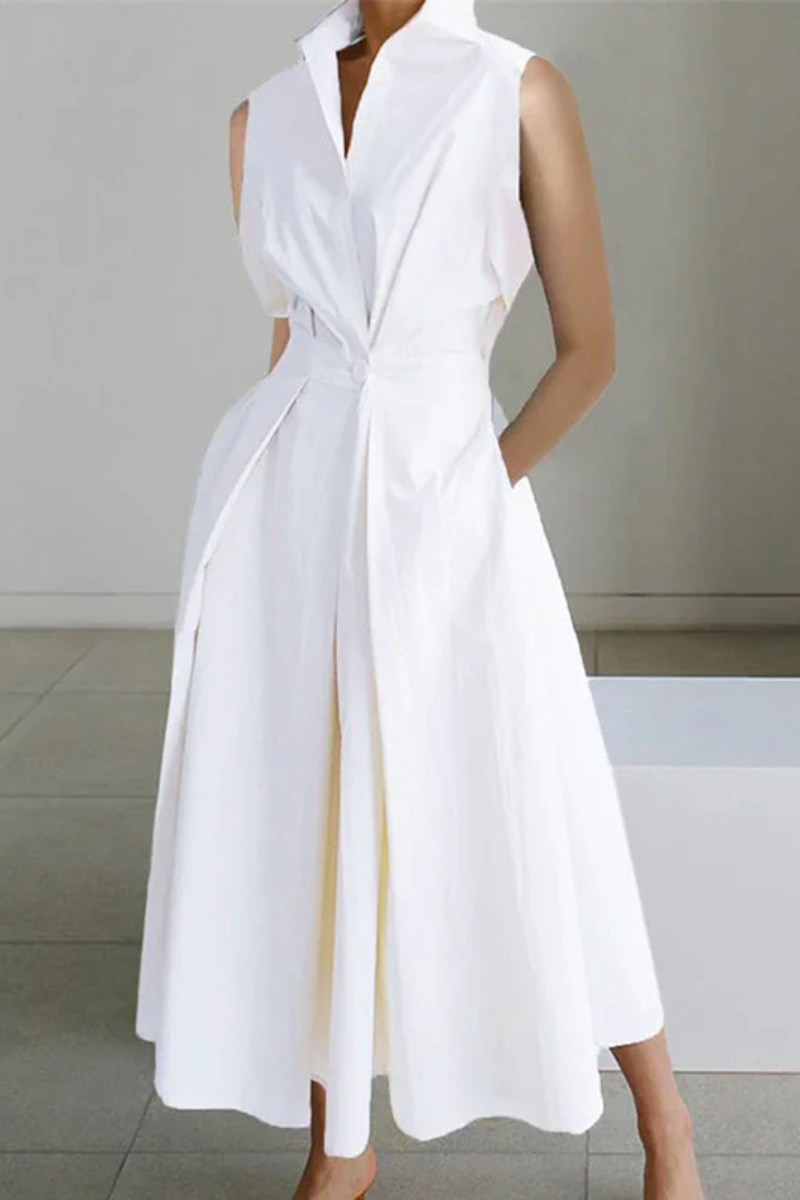 Zavando | Damen Lange Kleid | Midi