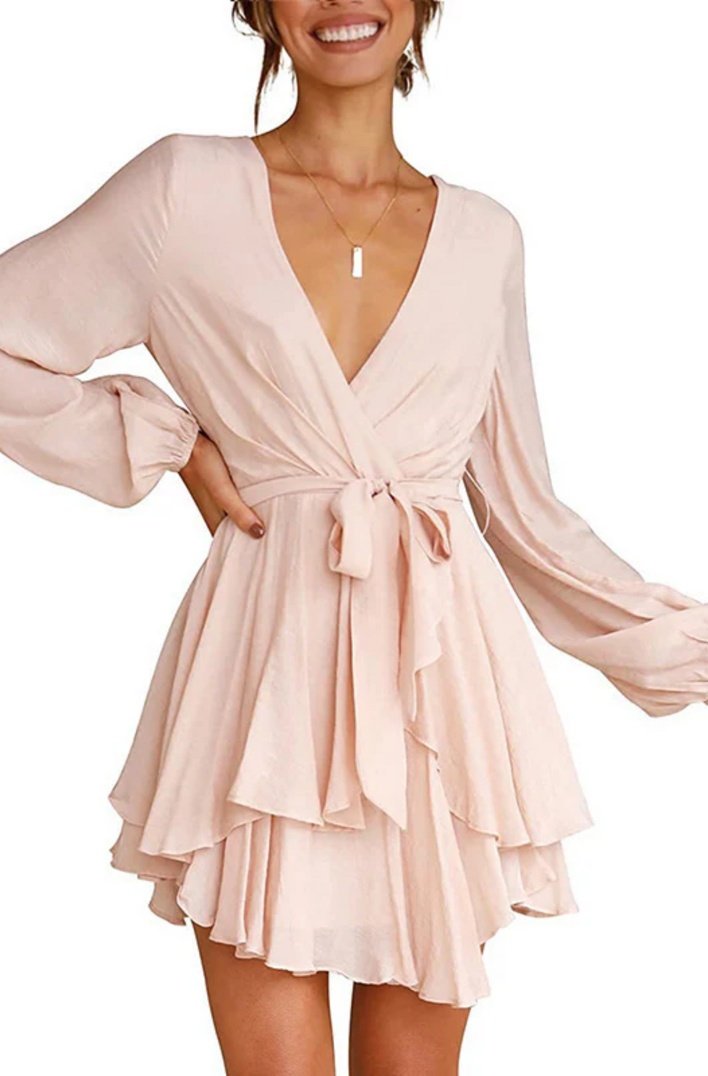 Zavando | Sommer Wickelkleid | Mini