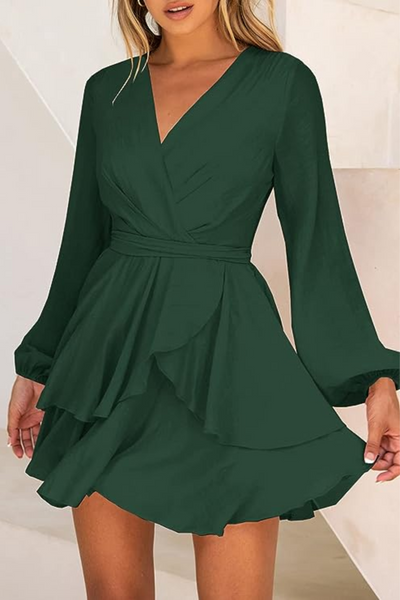 Zavando | Sommer Wickelkleid | Mini