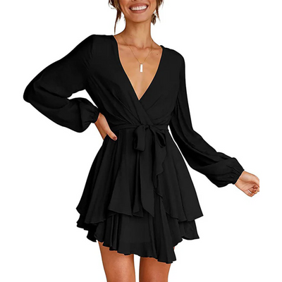 Zavando | Sommer Wickelkleid | Mini
