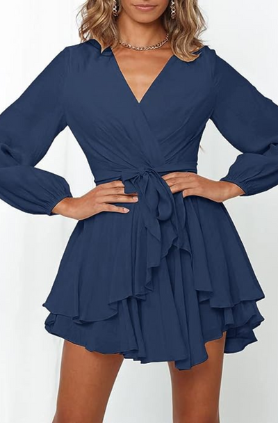Zavando | Sommer Wickelkleid | Mini