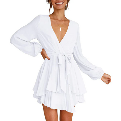 Zavando | Sommer Wickelkleid | Mini