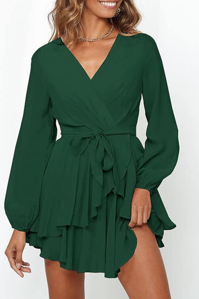 Zavando | Sommer Wickelkleid | Mini