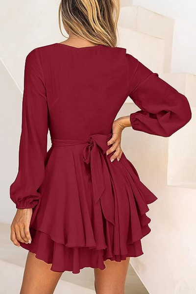 Zavando | Sommer Wickelkleid | Mini
