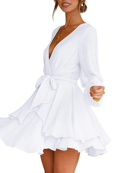Zavando | Sommer Wickelkleid | Mini