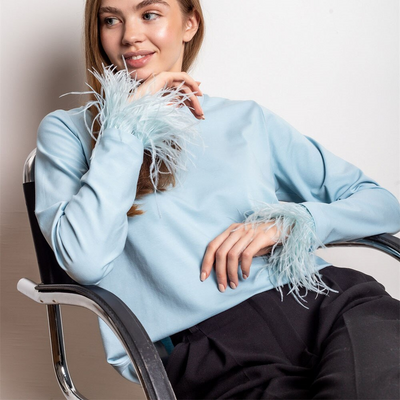 Zavando | Damen Festliche Oberteil | Elegante Top