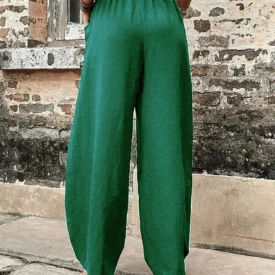 Zavando | Damen High-Waist Hose | Loose Fit