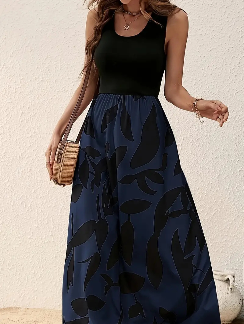 Zavando | Leichte Sommerkleid | Maxi