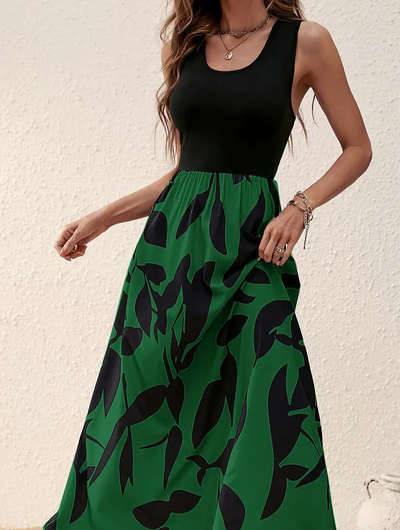 Zavando | Leichte Sommerkleid | Maxi
