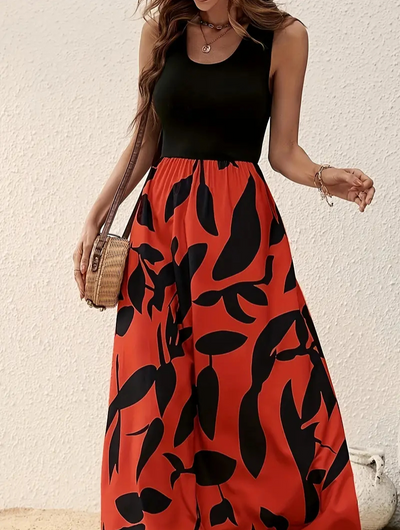 Zavando | Leichte Sommerkleid | Maxi