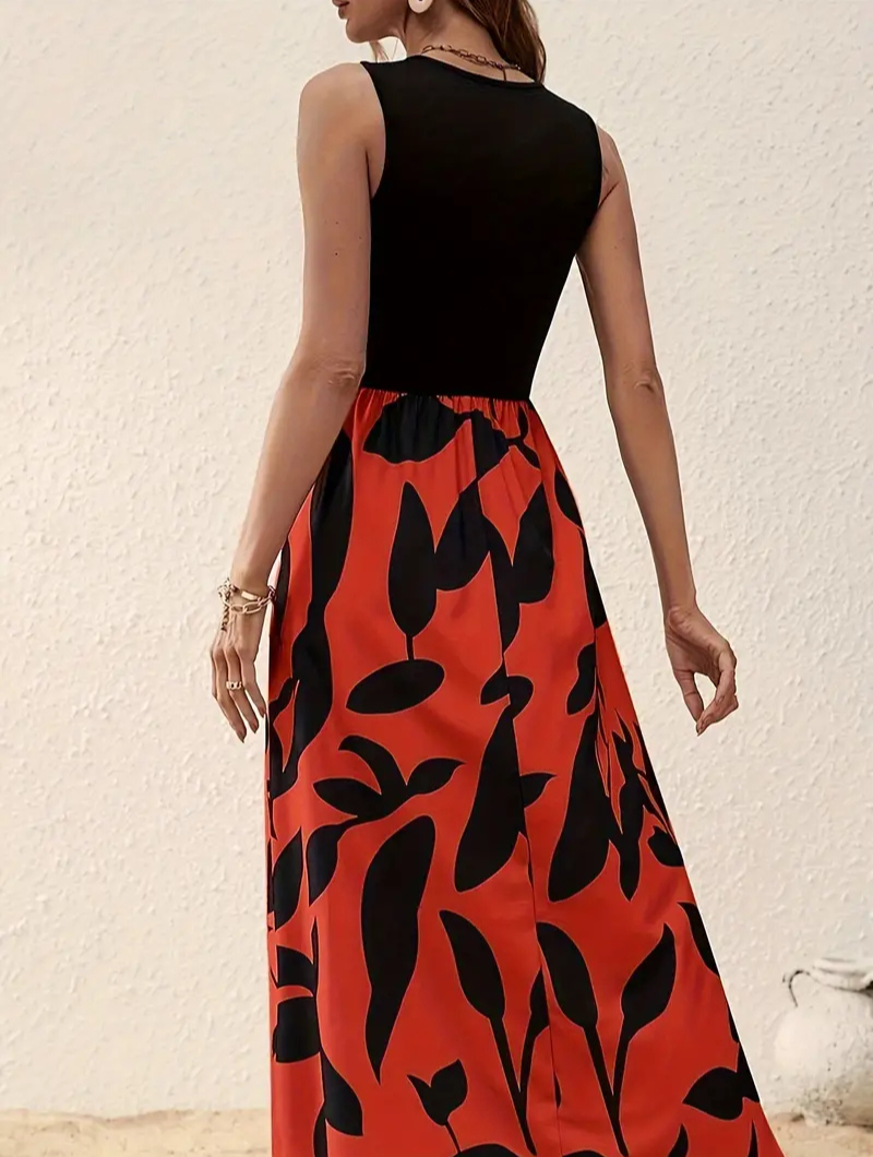 Zavando | Leichte Sommerkleid | Maxi