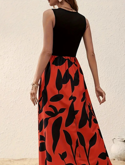 Zavando | Leichte Sommerkleid | Maxi
