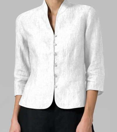 Zavando | Damen Langarm Shirt | Elegant