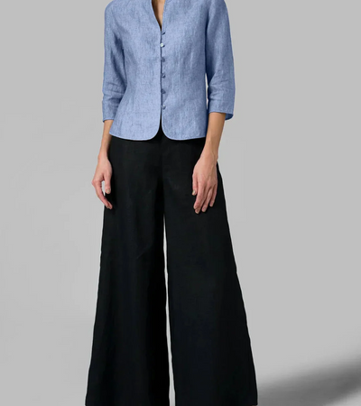 Zavando | Damen Langarm Shirt | Elegant