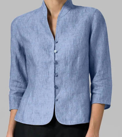 Zavando | Damen Langarm Shirt | Elegant