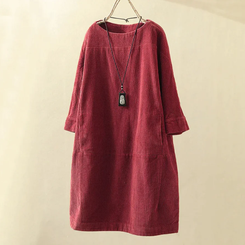 Zavando | Lange Tunika Kleid | Midi