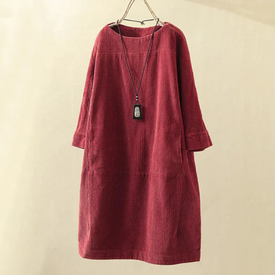 Zavando | Lange Tunika Kleid | Midi