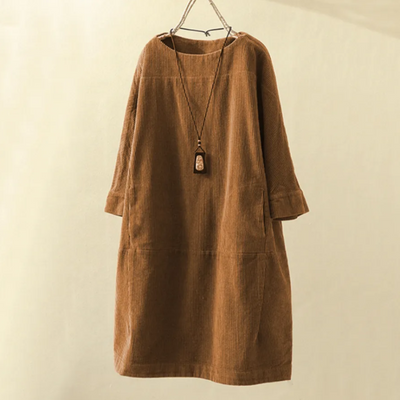 Zavando | Lange Tunika Kleid | Midi