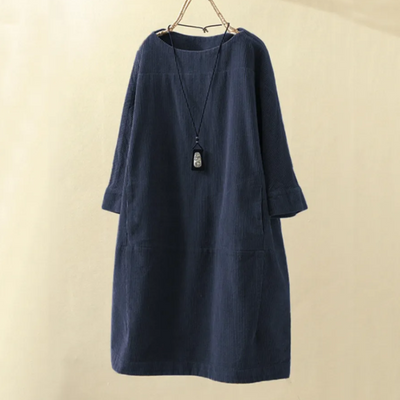 Zavando | Lange Tunika Kleid | Midi
