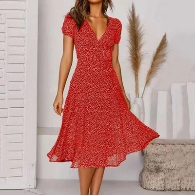 Zavando | Leichte Sommerkleid | Midi