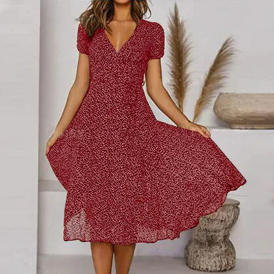 Zavando | Leichte Sommerkleid | Midi